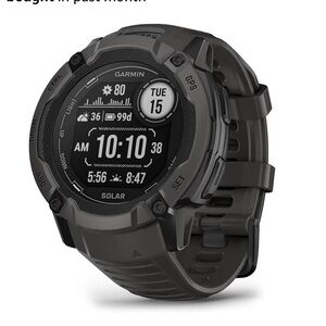 Garmin Instinct 2X Solar, Rugged GPS Smartwatch